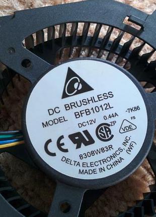 Новий 4 пін вентилятор, турбіна для відеокарти від "delta electro