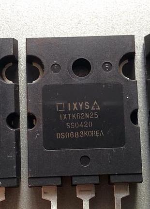 Мegamosfeт 390w транзистори ixtk 62n25 (корея) 62 а, 250в