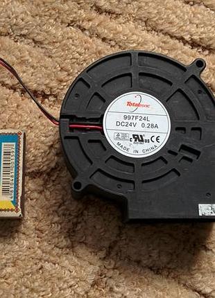 Відцентровий вентилятор (улітка) 95 мм  24в 0.28