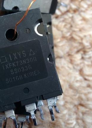 Мegamosfeт 520w транзистори ixtk 73n30 (корея) 73а, 300v