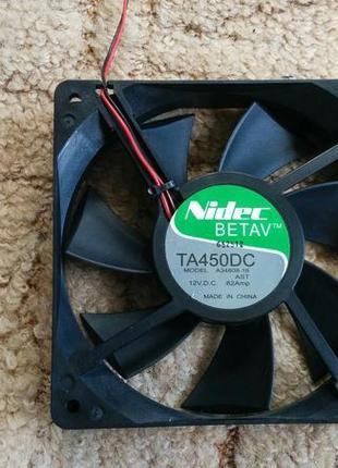 Високоякісний кулер 120х25 від "nideс" 12в 0.62 а.