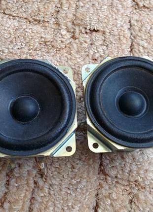 Потужні динаміки 72х72мм "samsung" 25/50 вт 4 ом.