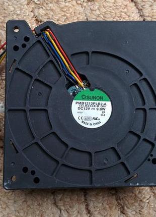 Вентилятор улитка 120х120х32 мм 12в, 0.82а "sunon"