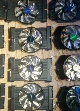 Радіатор "gigabayte"з кулером 100 мм для силової електроніки