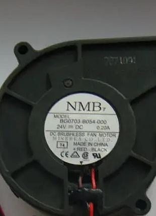 Відцентровий вентилятор 75 мм 24в, 0.2 а від японської "nmb".