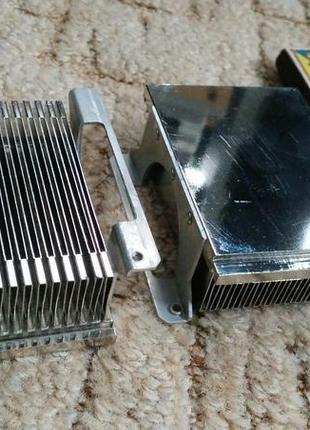 Радіатор на потужній мідній основі 6 мм для силової електроніки