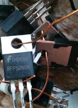 Rfp50n06, польовий транзистор n-канал, 60в 50а