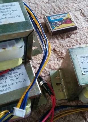 Трансформатори живлення підсилювача, бж 12вх2 струм 3.2а,10в 0.5а