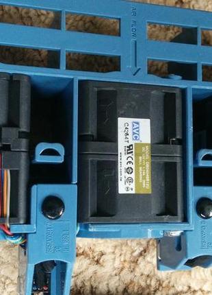 Спарка вентиляторів, турбіна 40х40х48мм 12в 1.14а  на шарико-ах