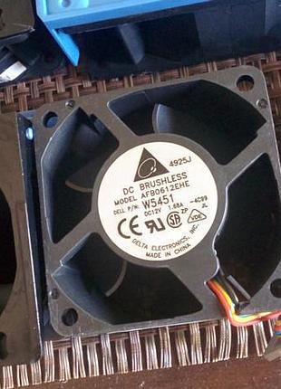 Потужні серверні вентилятори 60х60х38 мм12в для котлів опалення.