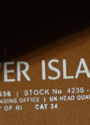 Достойные темно-коричневые кожаные мокасины river island англия 10 р.( 28,5 см.)6 фото