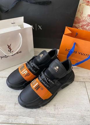 Philipp plein runner pp1978 black/orange