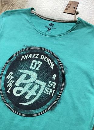Мужская хлопковая футболка phazz brand m3 фото