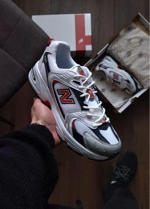 New balance 530 white red