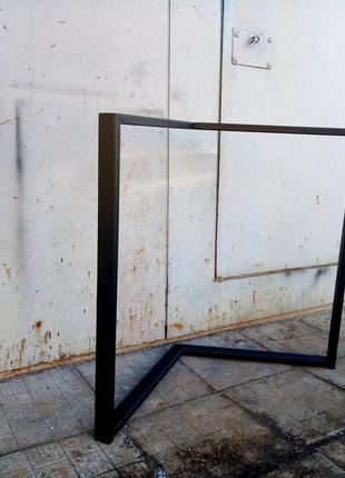 Ніжки для стола з металу оригінальний дизайн профіль 40х20мм2 фото