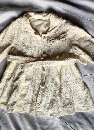 Ошатний, святковий, урочистий плащ, плащик, пальто, пальтечко