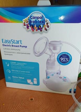 Продам молоковідсмоктувач електричний canpol easystart2 фото