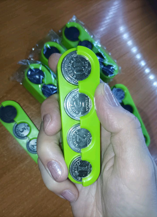 Монетниця бокс для монет кишеньковий бокс для boxcoin гривень2 фото