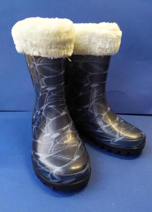 Детские резиновые сапоги  dual