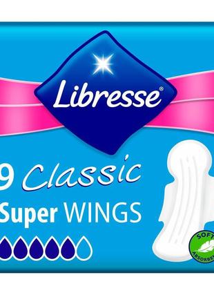 Прокладки для критичних днів libresse classic ultra super1 фото