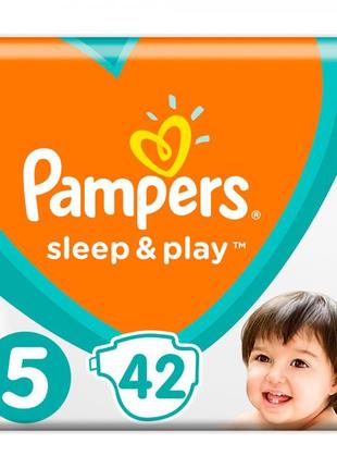 Підгузники pampers sleep & play 3,4,5 без просочення3 фото