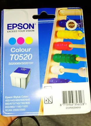 Картридж струменевий epson t0520