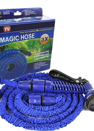 Шланг поливочный,садовый распылитель,растягивающийся magic hose