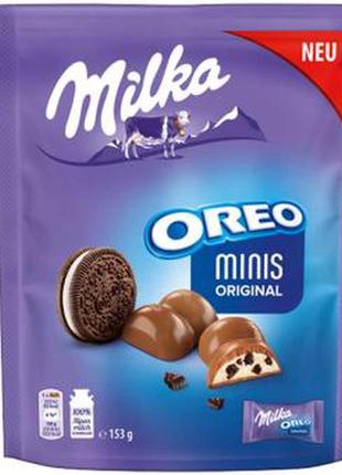 Новинка milka oreo minis original 153g