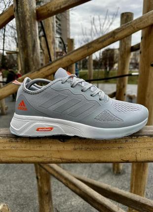 Кросівки adidas run cloudfoom (light gray)