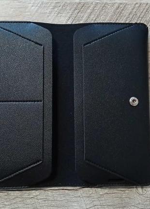 Универсальный чехол-кошелек для телефона wuw p39 5.5' black