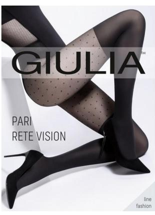 Фантазийные женские колготки pari rete vision 60 (2) - giulia ™3 фото