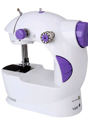 Швейна машинка портативна mini sewing machine fhsm 201 з адапте3 фото