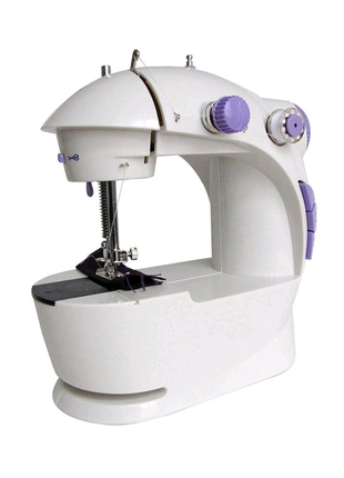 Швейна машинка портативна mini sewing machine fhsm 201 з адапте4 фото