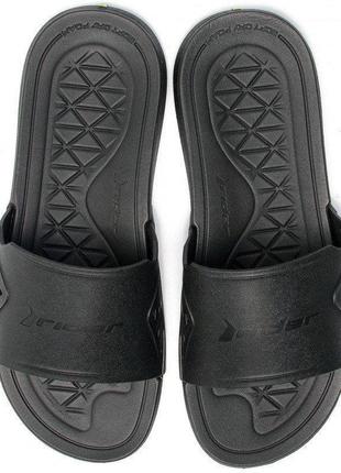 Сланці чоловічі rider infinity ii slide man slipper black/black7 фото