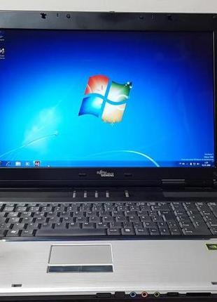 Ноутбук fujitsu siemens xa1526 17 3gb ram hdd 250gb