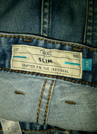 Джинси next slim 34r, levis, diesel,armani jeans5 фото