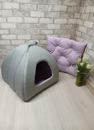Будинок  "юрта"  спальне місце, лежанка для тварин (собак, котиків), домик для животных