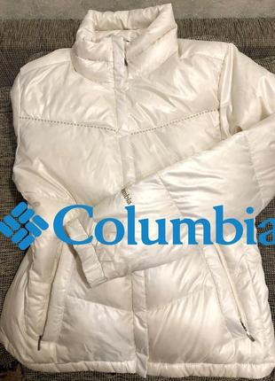 Куртка жіноча пухова columbia. розмір м1 фото