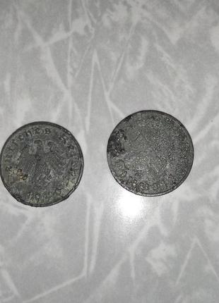 Німецька монета 1940 і 19435 фото