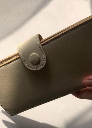 Жіночий гаманець шкіра ручна робота3 фото