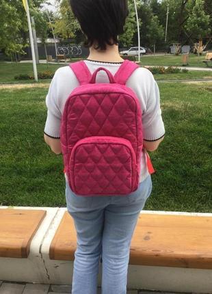Рюкзак наплічник жіночий рожевий