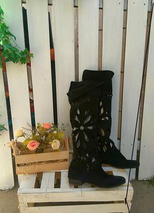Сапоги летние италия размер 38