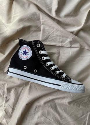 Кросівки converse chuck taylor all star hi ‘black’4 фото