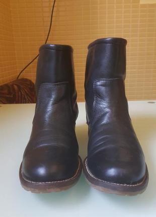 Кожаные женские ботинки tamaris