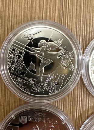 Памʼятна медаль "київщина. міста-героїв: буча, гостомель, ірпінь