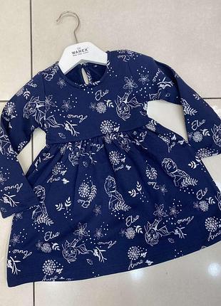 Дуже красиве утеплене плаття з ельзою