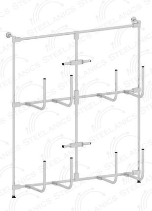 Модний стелаж для зберігання коліс - (model-1324hp)3 фото