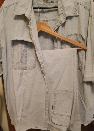 Костюм літній (сорочка і штани), 54 розмір