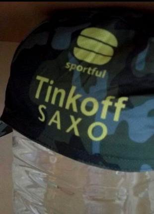 Велокепка tinkoff saxo