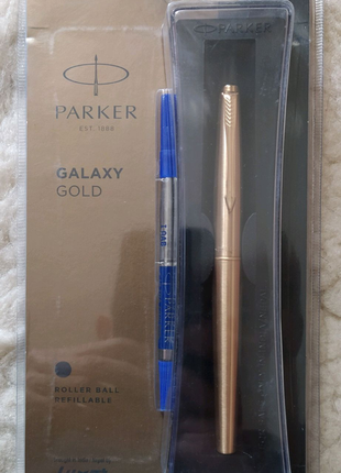 Ручка ролер parker galaxy gold